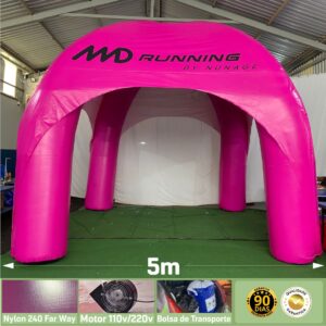 tenda-inflavel-5x5m-aranha-em-nylon-aplicacao-de-logo