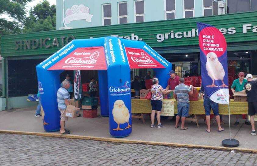 Soluções promocionais para indústrias e eventos corporativos